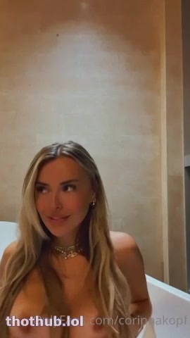 Corinna Kopf, new video, nude, very lewd