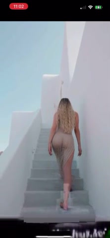 Elena Kamperi Show Big Boobs And Bouncing Ass