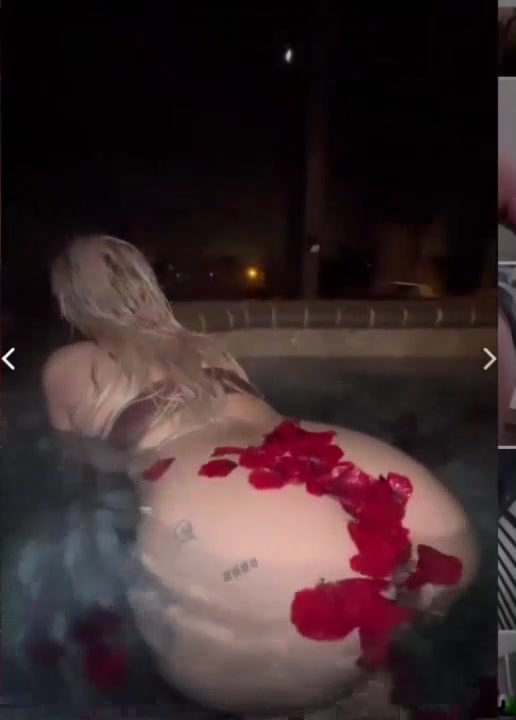 Ally Lotti Nude In Pool