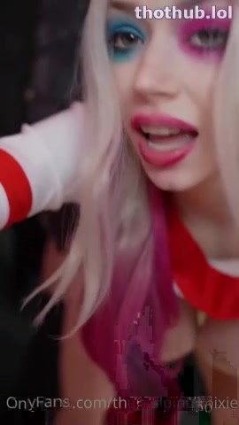 Pinuppixie Harley Quinn Gets rough pounded [ Sex Tape ]