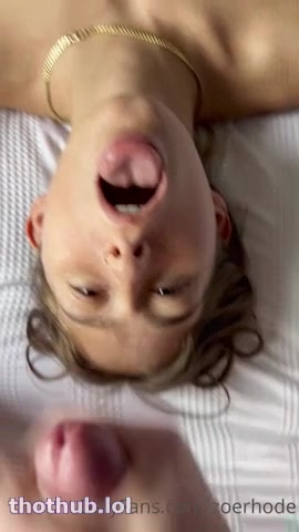 Zoe Rhode Cum Shot In Mouth Of Sex Tape