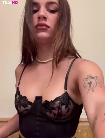 Ari Kytsya Black Lingerie Very Lewd